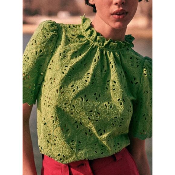 Sezane Louisah Blouse size 34 - US 2 - Picture 6 of 6